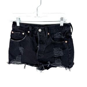 Levi’s Denim Distressed Shorts